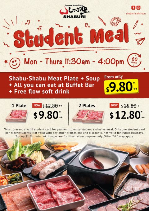 Shaburi Student Meal